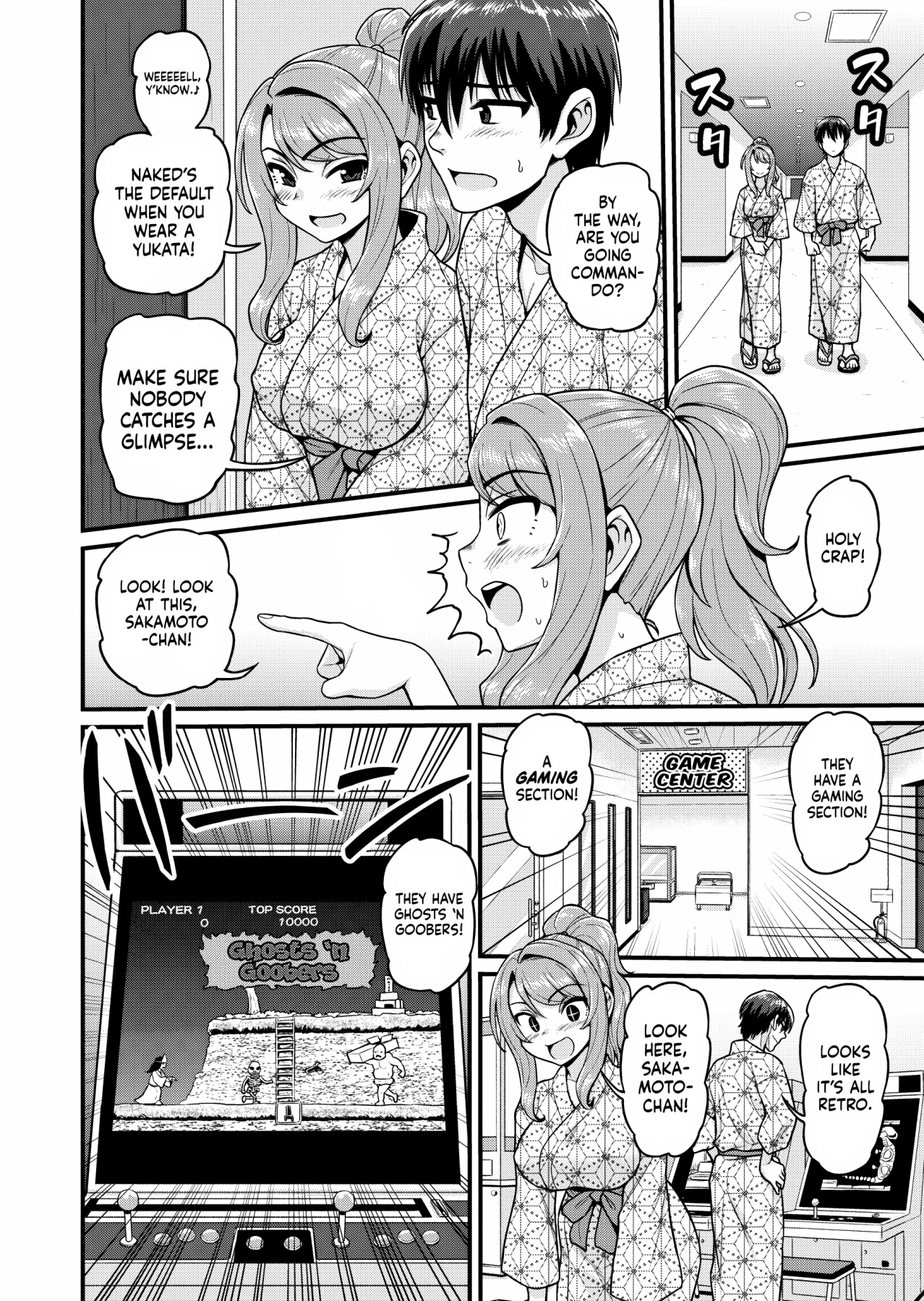 Hentai Manga Comic-Smashing With Your Gamer Girl Friend At The Hot Spring-Read-9